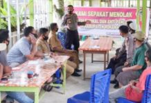 Cegah Bahaya Radikalisme Ditengah Masyarakat, Kasat Binmas Gelar Operasi Bina Waspada