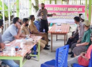 Cegah Bahaya Radikalisme Ditengah Masyarakat, Kasat Binmas Gelar Operasi Bina Waspada