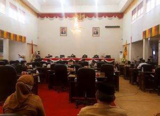 Jawaban Ranperda Perubahan APBD Tahun Anggaran 2021, Bupati Rohul : Terima Kasih Saran dan Masukannya