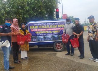 Gabungan Wartawan Rohul Turun ke Jalan, ADA APA?