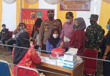 Polres Rohul Kembali Gelar Vaksinasi Massal Bagi Pelajar dan Mahasiswa