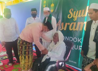 Wabup Rohul Resmikan Asrama Putra Yayasan Madrasatul Quran