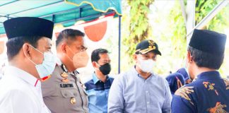 Wabup Rohul dan Wadirkrimum Polda Riau Turut Tinjau Vaksinasi Massal Presisi TNI – Polri