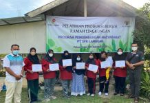Peduli Alam, PT SPR Langgak Gelar Pelatihan Produksi Bersih Ramah Lingkungan