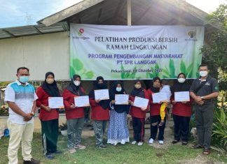 Peduli Alam, PT SPR Langgak Gelar Pelatihan Produksi Bersih Ramah Lingkungan