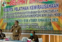DISKOPUKMTRANSNAKER Rohul Gelar Pelatihan Kewirausahaan bagi Pelaku UMKM
