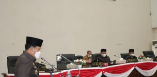 Bupati Rohul Sampaikan Ranperda RPJMD Kabupaten Rokan Hulu Tahun 2021-2026