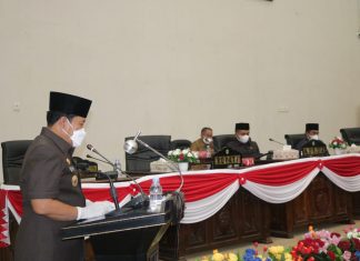 Bupati Rohul Sampaikan Ranperda RPJMD Kabupaten Rokan Hulu Tahun 2021-2026