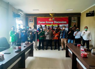 Gelar FGD Dalam Rangka Peringatan Sumpah Pemuda, Kapolres Rohul : Mari Kita Tingkatkan Semangat Kebangsaan