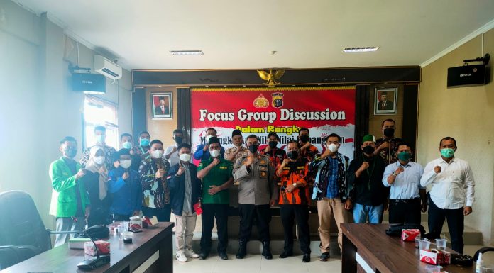 Gelar FGD Dalam Rangka Peringatan Sumpah Pemuda, Kapolres Rohul : Mari Kita Tingkatkan Semangat Kebangsaan