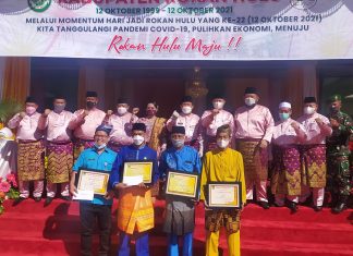 HUT ROKAN HULU Ke-22, Bupati Sukiman : Mari Kita Pulihkan Ekonomi Menuju Rokan Hulu Maju