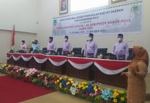 DPRD Rohul Gelar Rapat Paripurna Peringatan Hari Jadi Rokan Hulu ke 22 Tahun