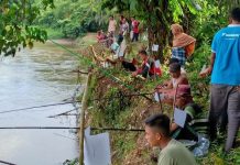 Peringati Hari Sumpah Pemuda, Dusun 1 Muara Musu Gelar Lomba Mancing