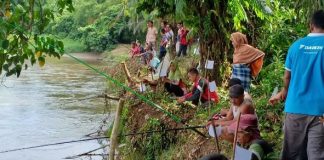 Peringati Hari Sumpah Pemuda, Dusun 1 Muara Musu Gelar Lomba Mancing