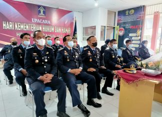 Peringatan HDKD 2021, Lapas Pasir Pengaraian Raih Penghargaan Dari Kanwil Kemenkumham Riau