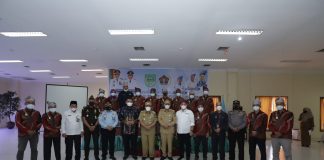 Bupati Rokan Hulu Turut Menghadiri Pelantikan Kepengurusan PWI Rohul Periode 2021-2024