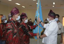 Amin Syukri Dilantik Sebagai Ketua PWI Kabupaten Rokan Hulu Periode 2021-2024