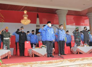 Peringati Hari Pahlawan, Bupati Sukiman Ajak Masyarakat Kedepankan Persatuan, Semangat Gotong Royong Ditengah Perbedaan