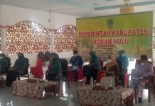 Masih di PPKM Level III, Ketua TP PKK Rohul Ajak Organisasi Wanita Berperan Dalam Percepatan Vaksinasi