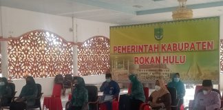 Masih di PPKM Level III, Ketua TP PKK Rohul Ajak Organisasi Wanita Berperan Dalam Percepatan Vaksinasi