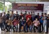 Gelar Coffe Morning Bersama Rekan Pers, Kalapas Pasir Pengaraian Pamit Pisah Pindah Tugas
