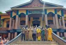 Wabup Dampingi Kunker Kapolda Riau, Tinjau Pelaksanaan Vaksinasi Massal