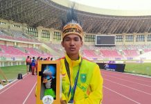 Penyandang Tuna Daksa Asal Rohul Berhasil Peroleh Medali Emas Dalam Ajang Papernas XVI