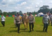 Kunker ke Rokan Hulu, Kapolda Riau Ajak Masyarakat Liburan Nataru Dirumah