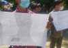 Sambangi DPRD Rohul, Mahasiswa Kecewa Anggota Dewan Buat Baju Dinas Ditengah Pandemi