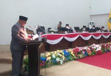 Dalam Rapat Paripurna, Pj Sekda Rohul Sampaikan 3 Ranperda