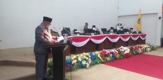 Dalam Rapat Paripurna, Pj Sekda Rohul Sampaikan 3 Ranperda