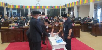 APBD Rohul Tahun 2022 Disahkan, Nilainya Rp 1,2 T