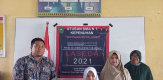 Membanggakan, Siswa SMAN 1 Kepenuhan Raih Juara 3 Lomba LASEDA 2021