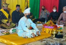 Brigjen TNI M Syech Ismed Mendapat Gelar Datuk Panglimo Ompu Alam Bosa