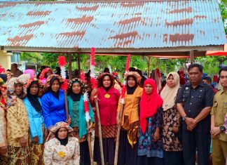 Peringati Hari Ibu, Pokja 3 Dusun 1 PKK Desa Muara Musu Gelar Berbagai Lomba Tradisional