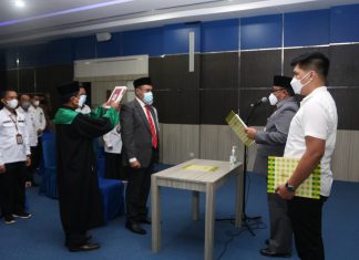 dr Zuldi Afki Dilantik Sebagai Direktur RSUD Rohul