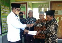 480 Guru Mengaji Rumahan Mendapat Bantuan Dari BAZNas Kabupaten Rokan Hulu