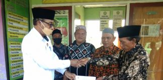 480 Guru Mengaji Rumahan Mendapat Bantuan Dari BAZNas Kabupaten Rokan Hulu