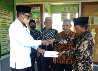 480 Guru Mengaji Rumahan Mendapat Bantuan Dari BAZNas Kabupaten Rokan Hulu