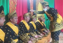 Wabup Rohul Resmi Bergelar Datuk Timbalan Setia Amanah Nuguay