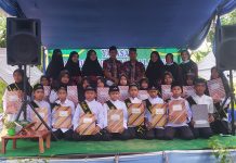 Yayasan Raudhotul Quran Al Uswah Wisuda 18 Santri