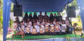 Yayasan Raudhotul Quran Al Uswah Wisuda 18 Santri