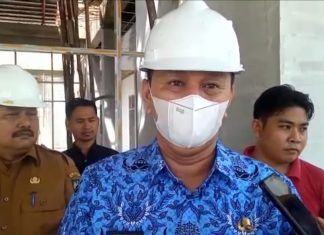 Tinjau Pembangunan Puskesmas 2 Rambah, Berikut Harapan Wabup Rohul
