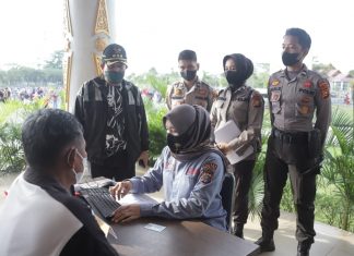 Bupati Sukiman : Vaksinasi Digenjot Guna Mencapai Target Hingga Akhir Tahun 2021
