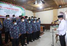 Lantik HIMMAH Ujung Batu, Berikut Pesan Wabup