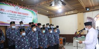 Lantik HIMMAH Ujung Batu, Berikut Pesan Wabup