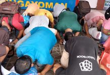 Terima Asimilasi, 21 WBP Lapas Pasir Pengaraian Sujud Sukur