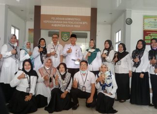 Wabup Indra Gunawan : Pelayanan Disdukcapil Rohul Bagus