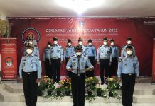 Lapas Pasir Pengaraian Ikuti Deklarasi Janji Kinerja Tahun 2022