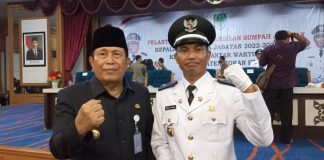 Dilantik Bupati Sebagai Kades Batang Kumu, Berikut Harapan Normal Harahap